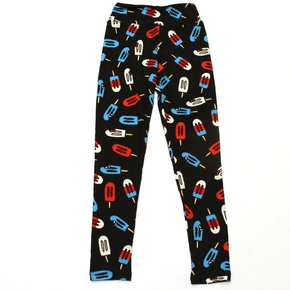 LuLaRoe Pants - LuLaRoe Americana Popsicle Tween Leggings NWOT